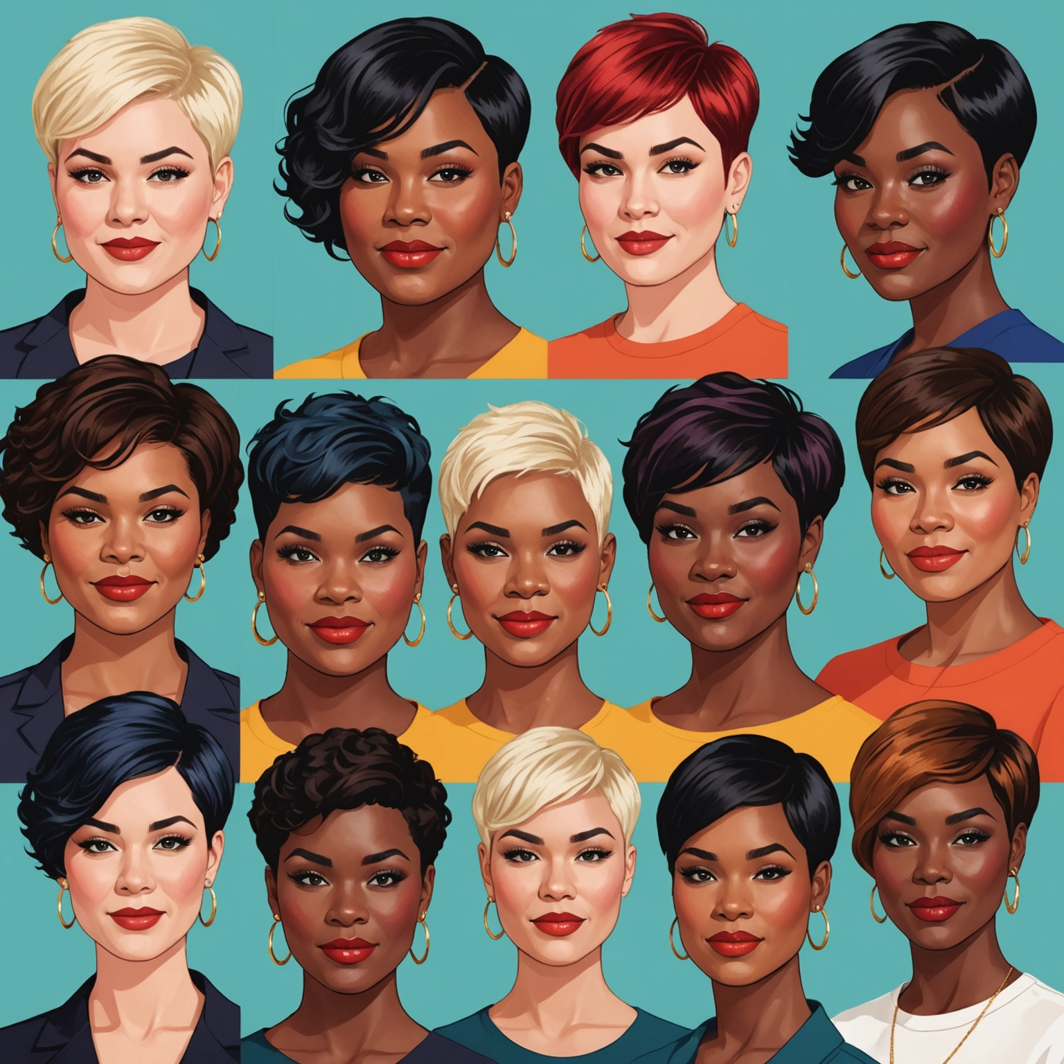 Идеальные короткие стрижки для полных женщин: как подчеркнуть красоту и уверенность