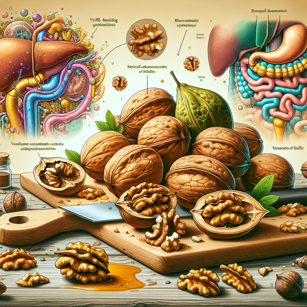 Грецкие орехи при застое желчи: польза и применение