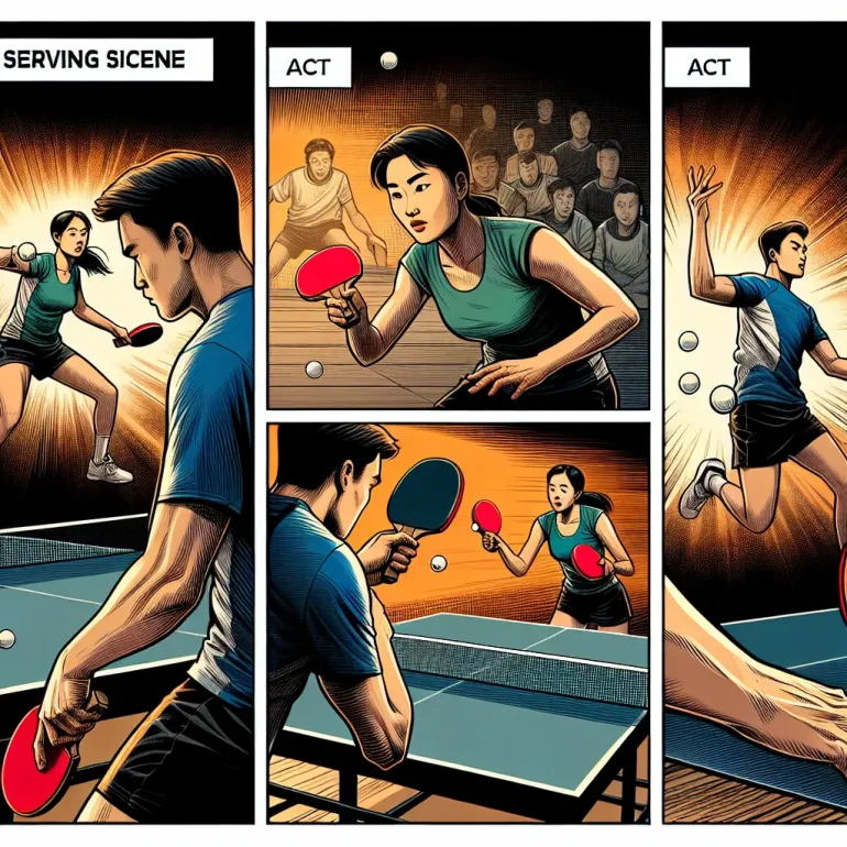 Искусство Подачи в Настольном Теннисе: Ключ К Победе