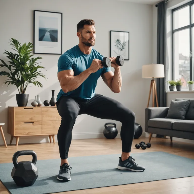 Упражнения на бицепс с гантелями: Домашние тренировки для силы и формы