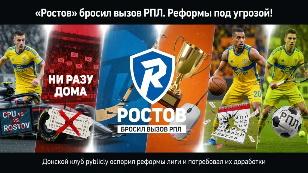 «Ростов» бросил вызов РПЛ. Реформы под угрозой!