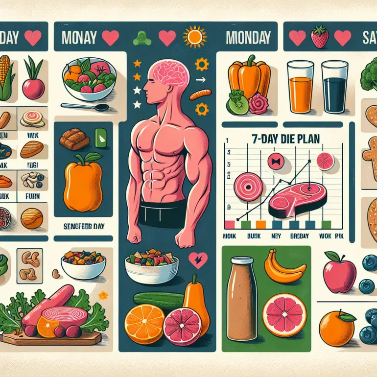 Диета для мужчин на 7 дней: Путь к здоровью и энергии