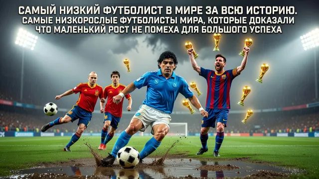 Самый низкий футболист в мире за всю историю. Самые низкорослые футболисты мира, которые доказали что маленький рост не помеха для большого успеха